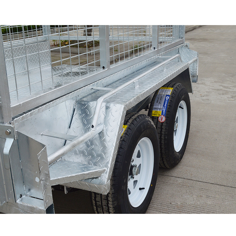 GINO Enclosed Cargo Horse Full Welded Tandem Trailer Ramp Australian Standard Coupling