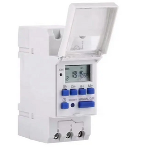 Automatic Programmable Din Rail AC 220V 25A 16A  LCD Display Electronic Digital Timer Switch Relay Control Switches