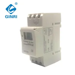 Automatic Programmable Din Rail AC 220V 25A 16A  LCD Display Electronic Digital Timer Switch Relay Control Switches