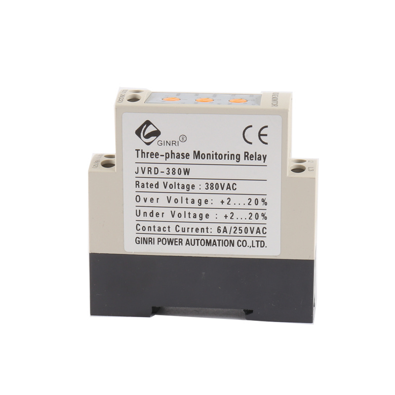 GINRI JVRD-380W Three phase reversal relay/phase loss relay/voltage monitor