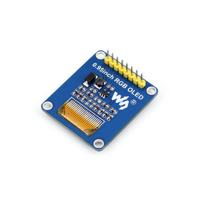 0.95inch RGB OLED SPI interface straight/vertical pinheader SSD1331 Driver Chip SPI Interface mini display