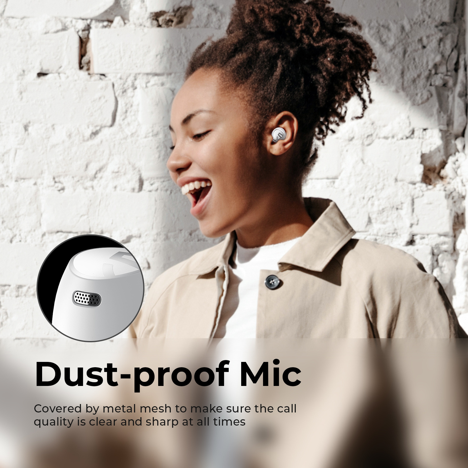 SoundPEATS Free2 Classic TWS Smart Electronics True Wireless Dual Mic Earbuds Portable IPX8 Sport Super Bass Headphone