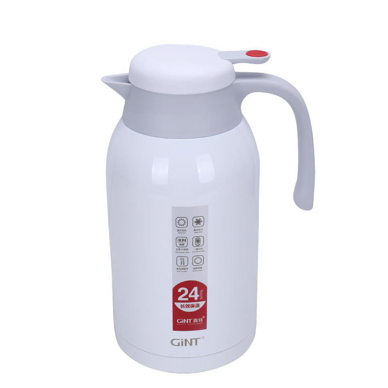 Classic Large Capacity 2.2L Double Wall 304 Stainless Steel Insulation Thermos Vacuum Flask Tea Coffee Pot With Custom Logo