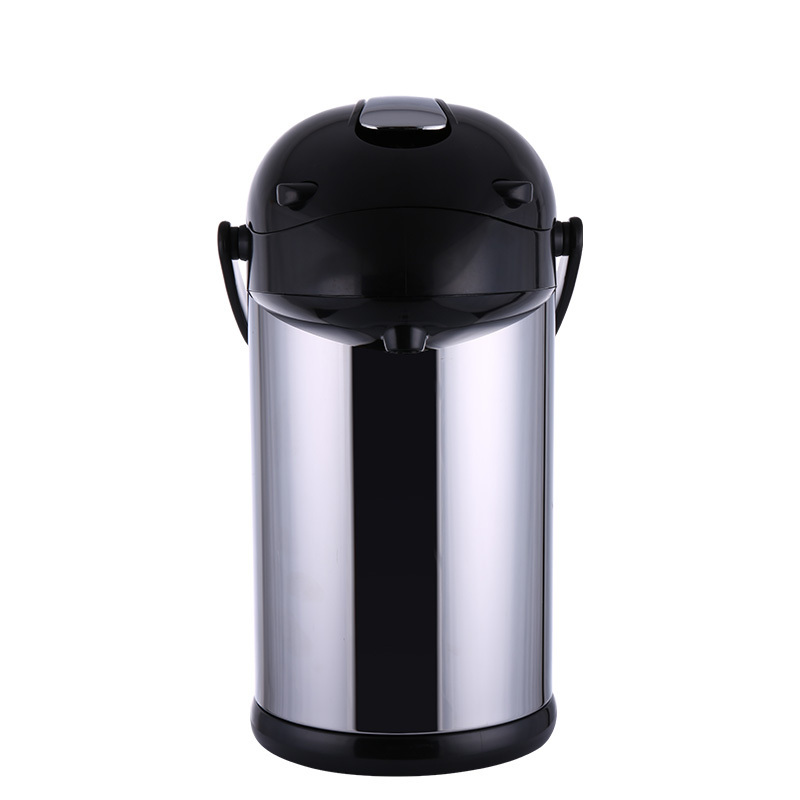 Coffee Dispenser with Pump Insulated Stainless Steel Coffee Carafe Thermal Beverage Dispenser