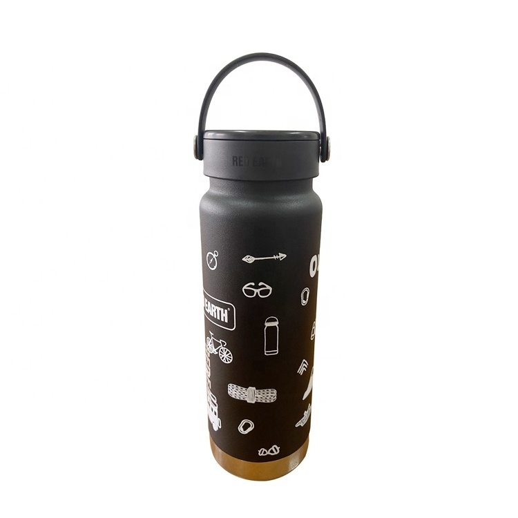 Gint 316 stainless steel bpa free sport stainless steel water bottle double wall cooper 0.75 litre