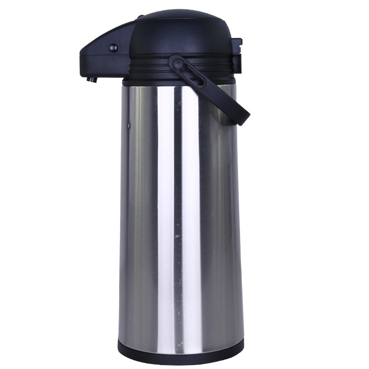 large 2.2L food grade stainless steel vacuum flask leakproof office coffee water kettle pot