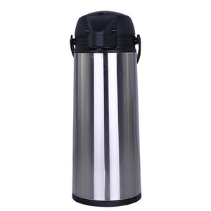 large 2.2L food grade stainless steel vacuum flask leakproof office coffee water kettle pot