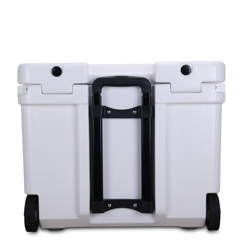 GINT 40L Custom Hard Beach Roto Molded Fishing Rotomolded Cooler Box On Wheels With Wheels