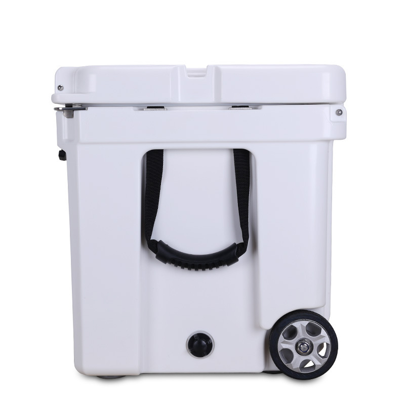 GINT 40L Custom Hard Beach Roto Molded Fishing Rotomolded Cooler Box On Wheels With Wheels