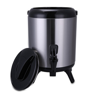 Gint Black Design Insulated Beverage Dispenser heat insulation barrel milk tea barrel milk tea bucket