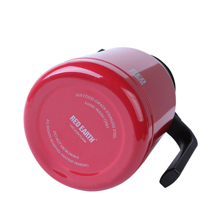 Wholesale 1.3L Red Stainless Steel Vacuum Thermal Office Hot Leakproof Water Tea Pot for Home