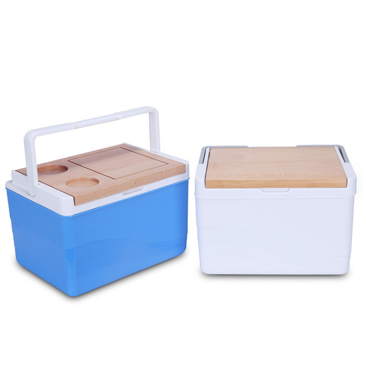 Gint 11L portable hard plastic cooler cooler box ice with handle and Beech lid