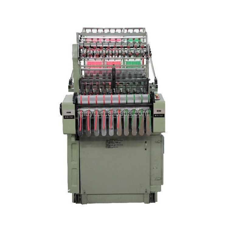 GINYI Model GNN 8/45 high quality ribbon needle loom webbing tape needle loom machine webbing making needle loom machine