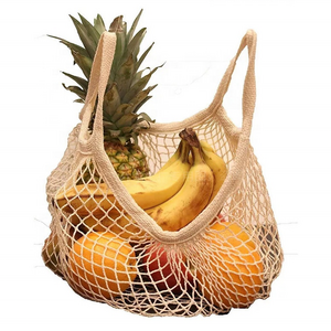 Ginzeal Hemp Fashion Eco-friendly Cotton Mesh Bag with Fruits and Vegetables