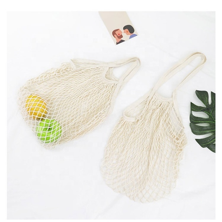 Ginzeal Hemp Fashion Eco-friendly Cotton Mesh Bag with Fruits and Vegetables