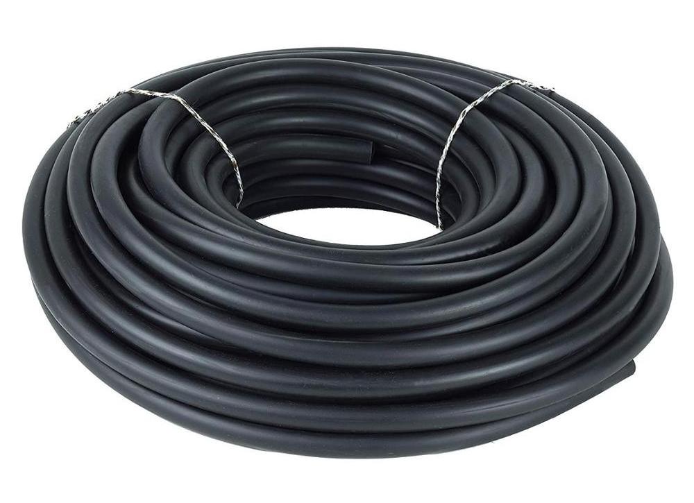 PVC Self Sinking Hose, Black Self-Weighted Air Tubing for Pond Aeration, Filtration and Algae Control