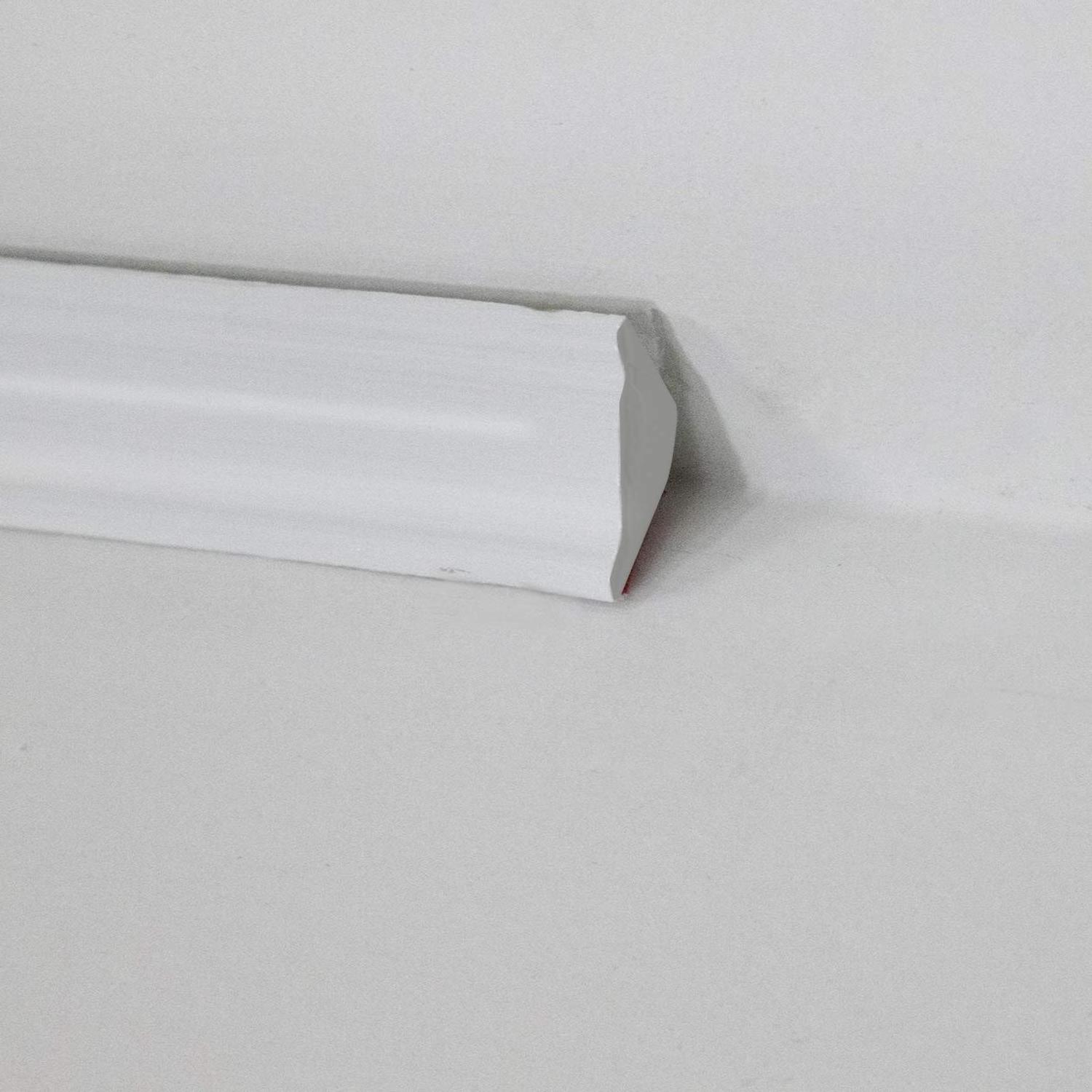 PVC Quadrant,Flexible Trim Caulk Strip, corner trim, Peel and Stick Trim for Molding, Tile Edge, Ceiling, Wall Corner, Baseboard