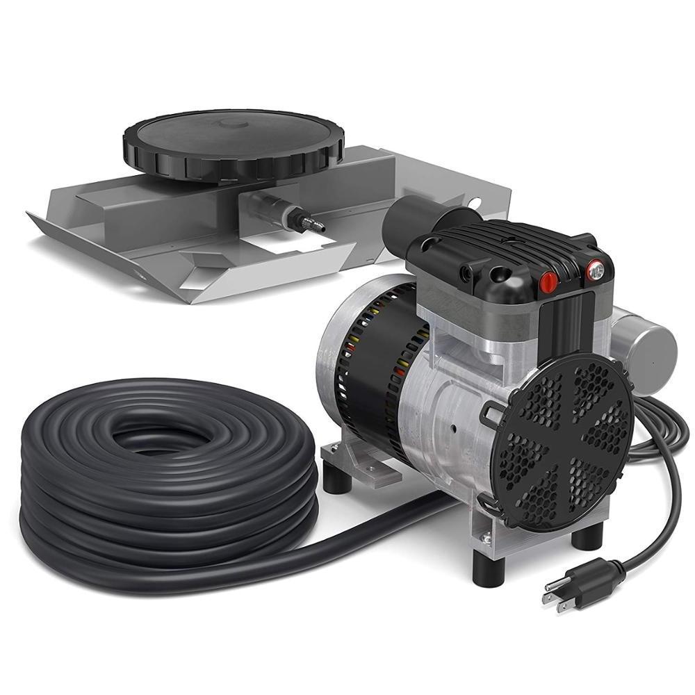 PVC Self Sinking Hose, Black Self-Weighted Air Tubing for Pond Aeration, Filtration and Algae Control