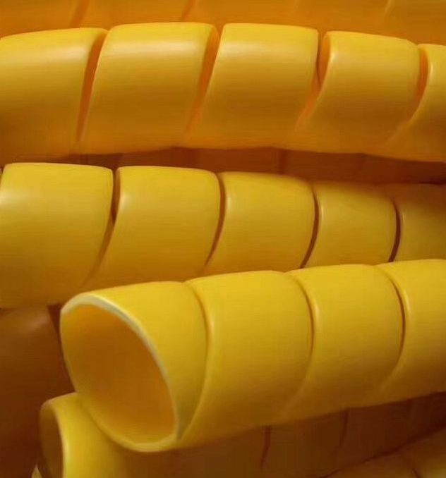 Heavy Duty Spiral Wrap HDPE Flexible Plastic Cable Sleeve Hose Protector