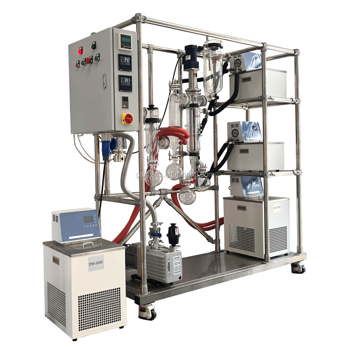 Wiped Film distillation apparatus /short path molecular distillation / molecular distillation cardanol