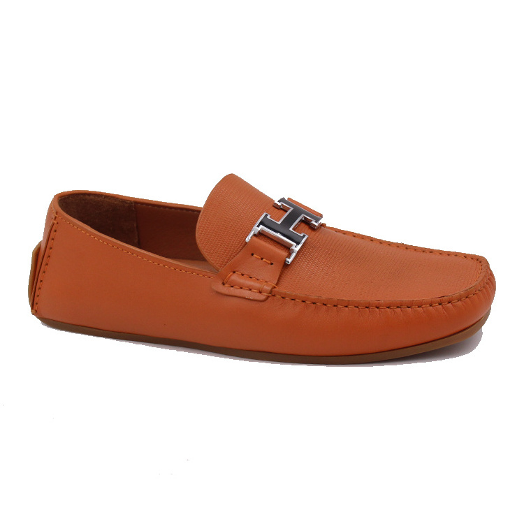 High Quality Men's Driver Loafer Shoes New Italy Design Genuine Leather Barefoot Moccasin Gommino Style Light Weight