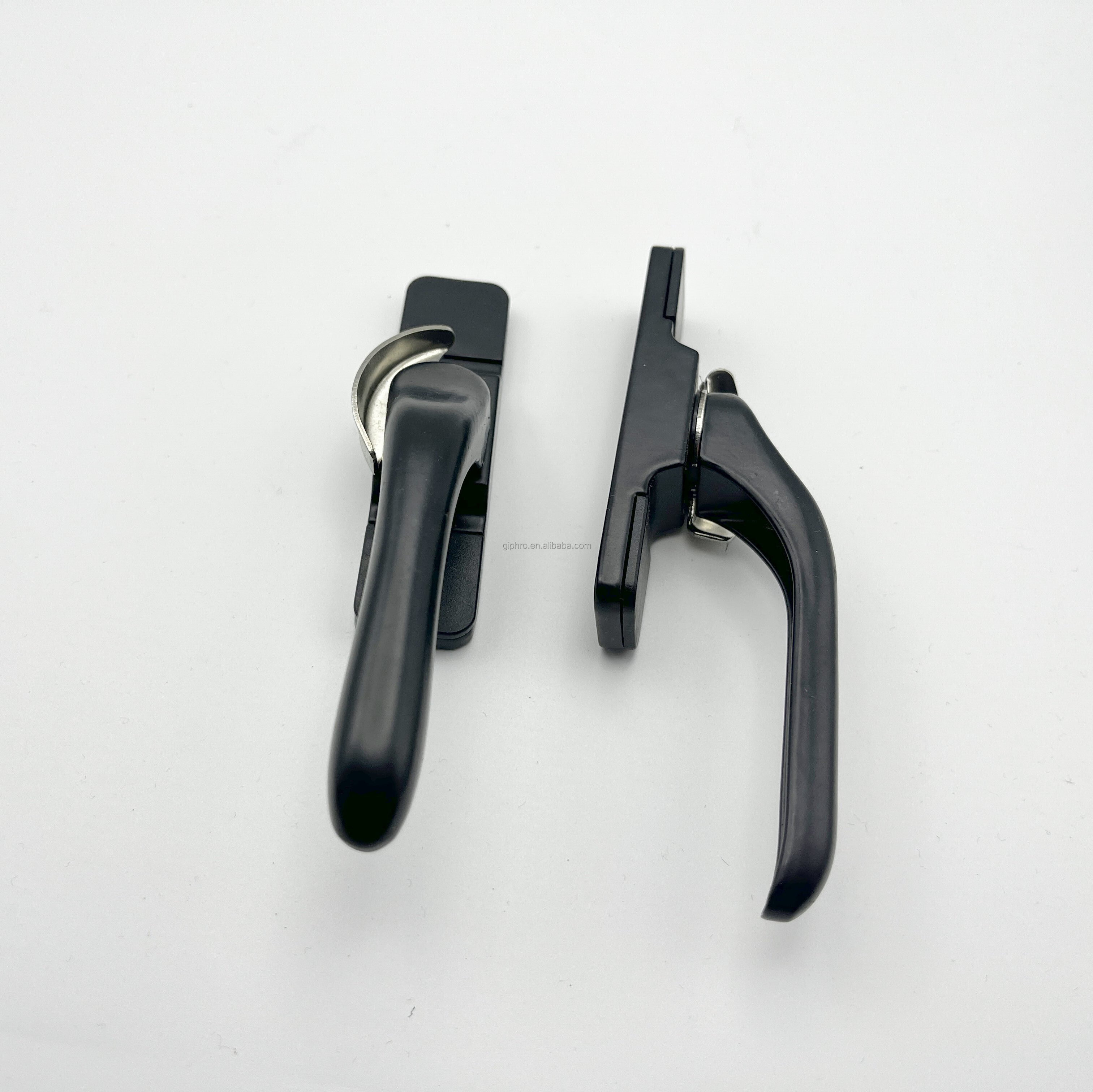 Aluminum Window Accessories Casement Window Crescent Lock with Hook Bathroom Window Handle