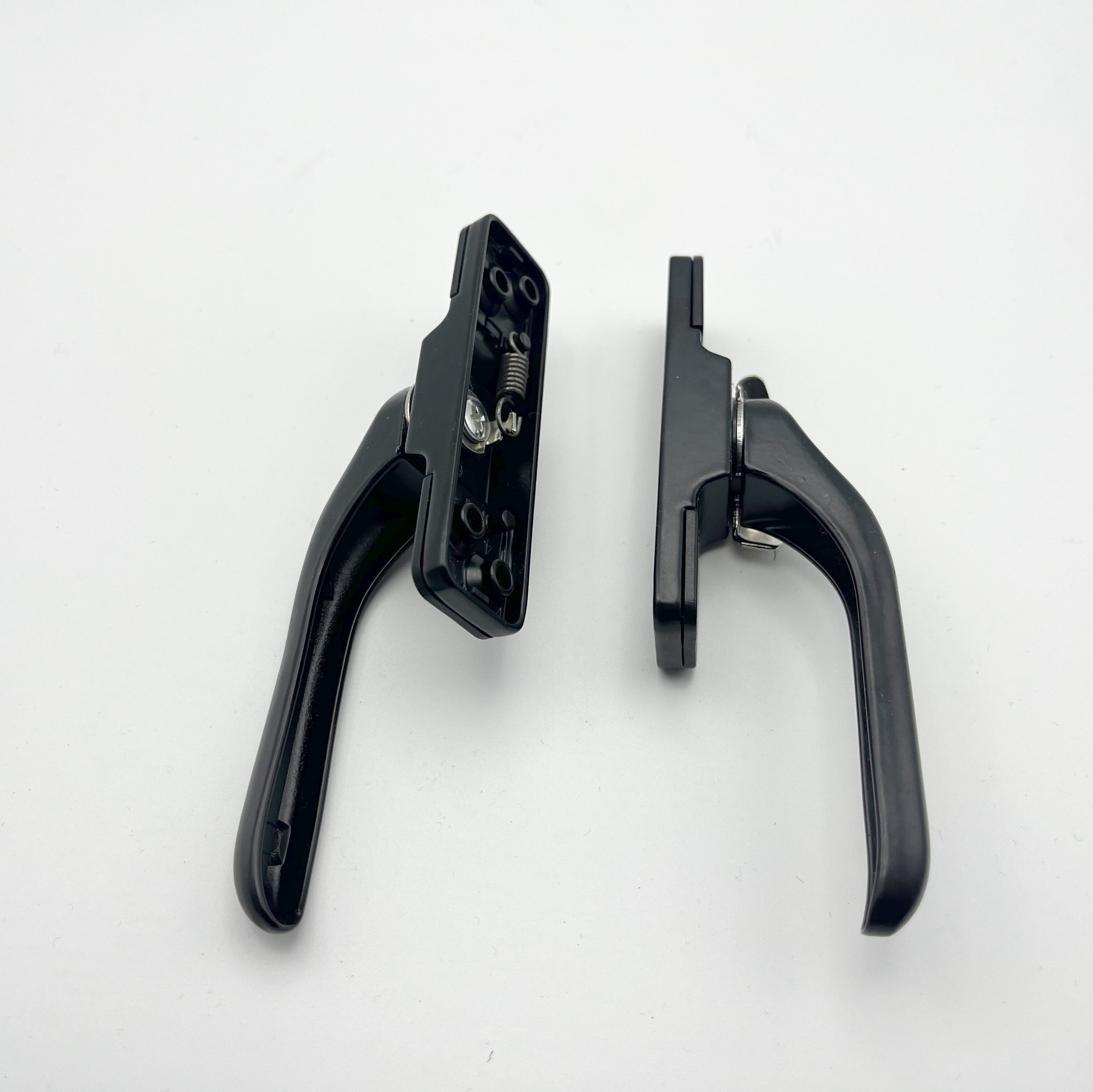 Aluminum Window Accessories Casement Window Crescent Lock with Hook Bathroom Window Handle