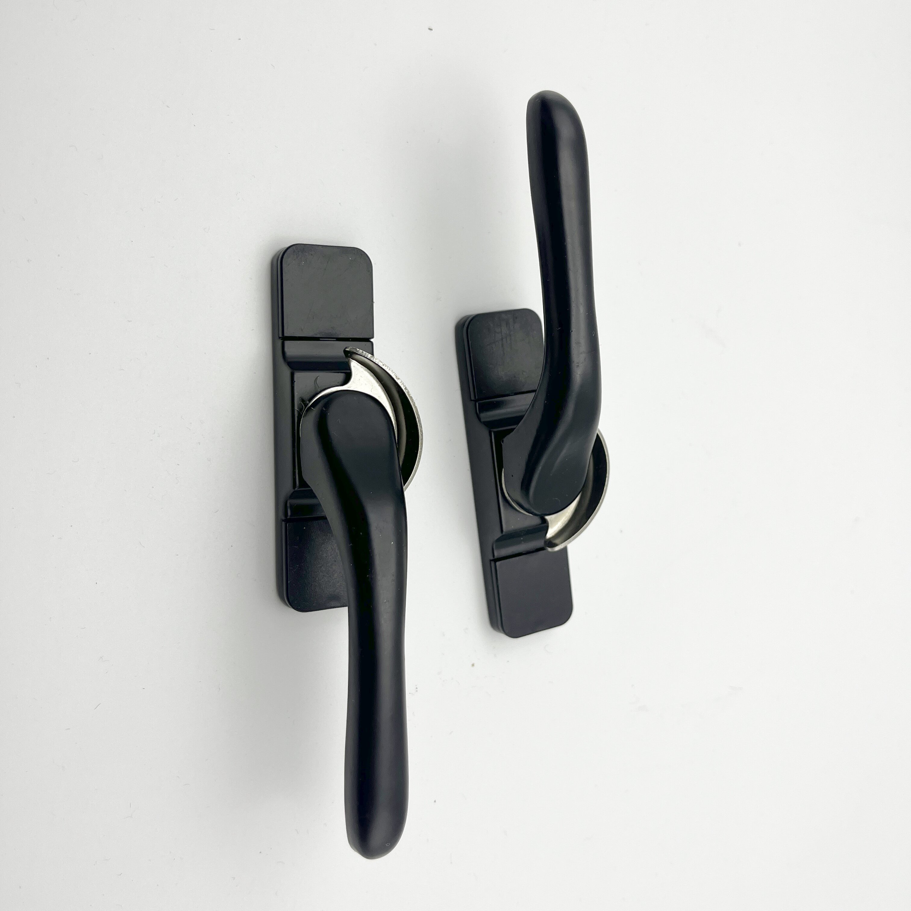 Aluminum Window Accessories Casement Window Crescent Lock with Hook Bathroom Window Handle