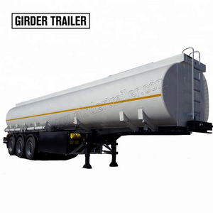 Truck tractor 420ph 55000L 333 round water tank semi trailer with pump