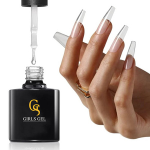 GS Girlsgel Professional Wholesale 15ml Nail Tips Glue Gel For Nail Tips Fast Drying For Nails Accept Custom Logo