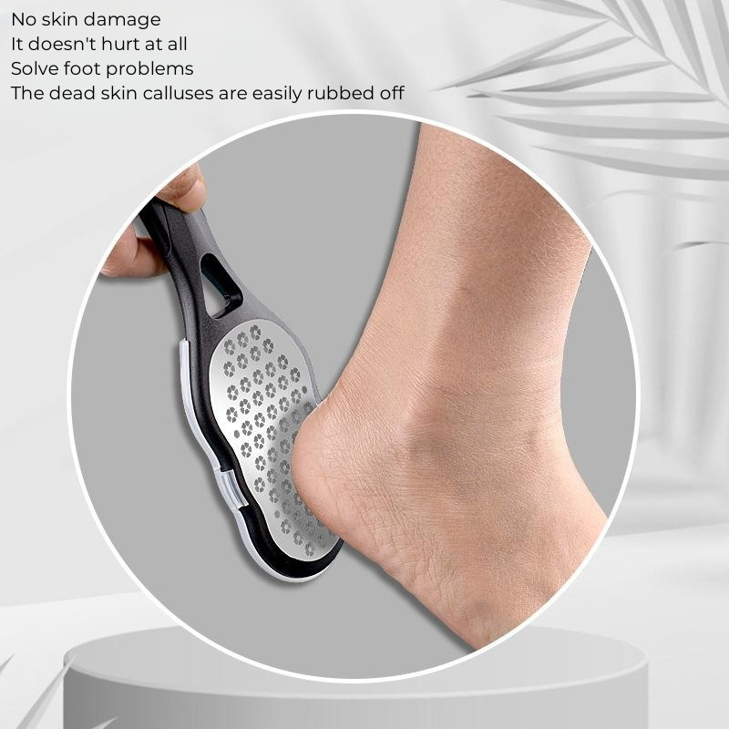 GS Wholesale Pedicure Tools Dead Hard Dry Skin Callus Remover Pedicure metal Foot File for Feet