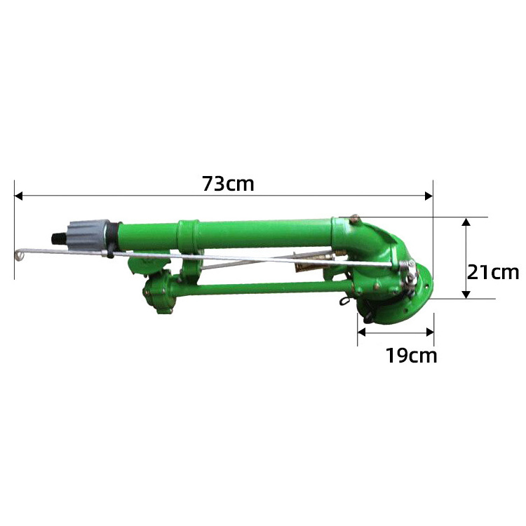 Hot Sale Agriculture Big Water Sprinkler Irrigation Spray Rain Gun and Tripod Stand Pumps