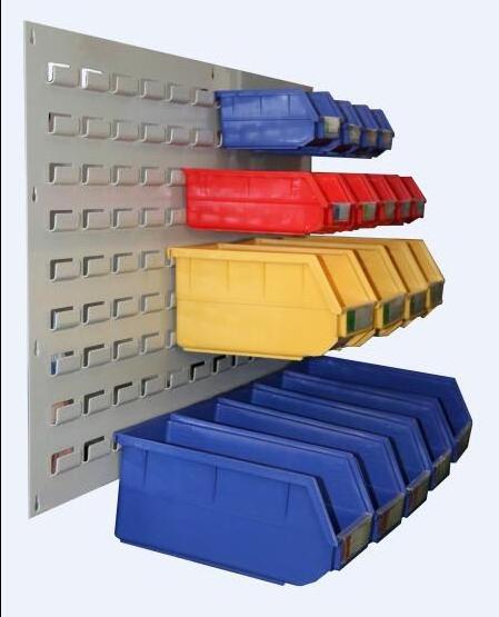 Louvered Panel Rack for Warehouse Storage