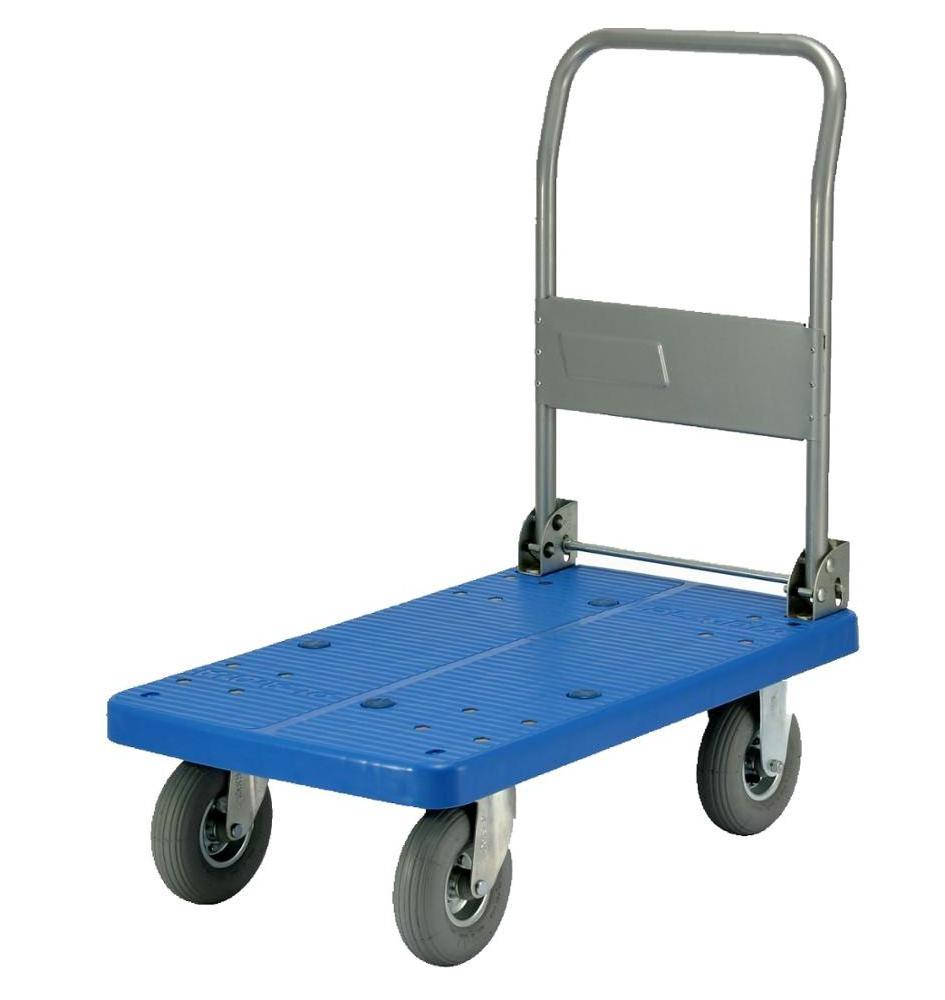 Moving Platform Hand Truck, Foldable for Easy Storage and 360 Degree Swivel Wheels Push Cart Dolly