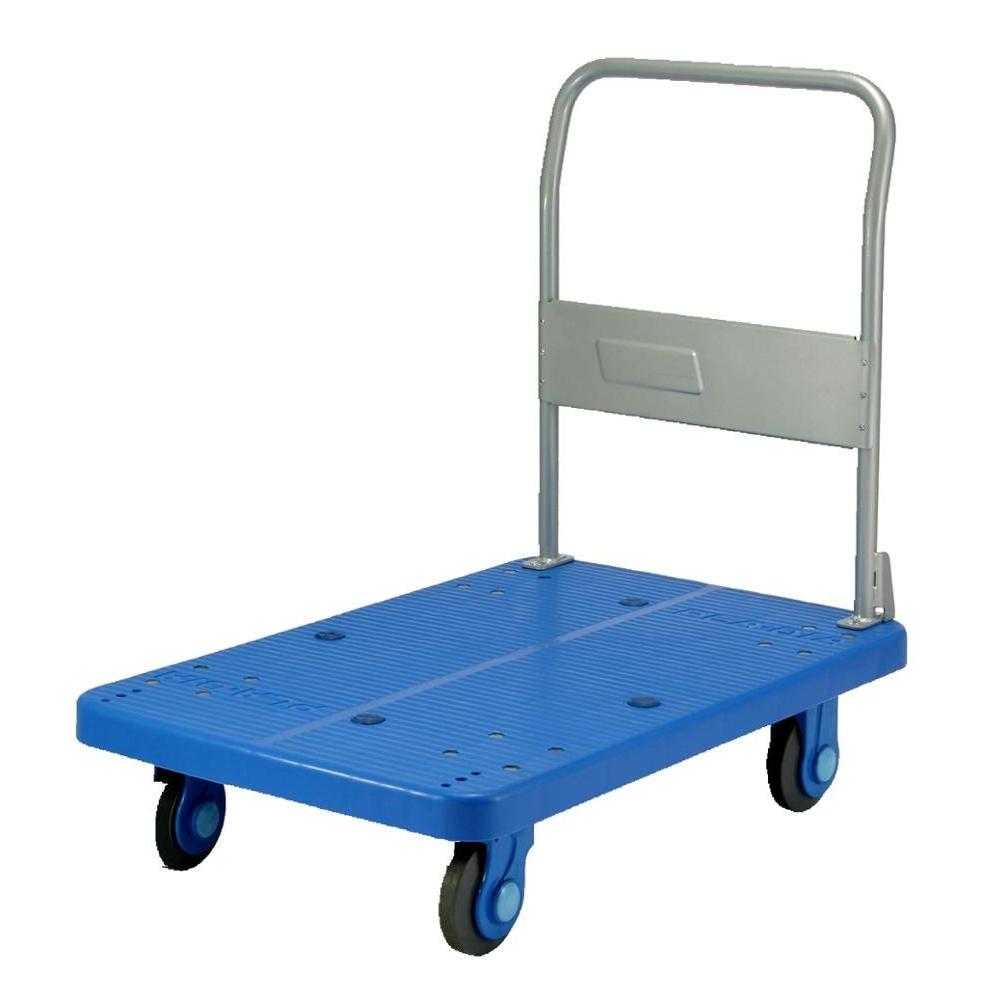 Moving Platform Hand Truck, Foldable for Easy Storage and 360 Degree Swivel Wheels Push Cart Dolly