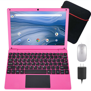 2024 High Quality Cheap Android 12 System 10.1 Inch College Students Mouse Keyboard 4GB+128GB Mini Computer Laptops