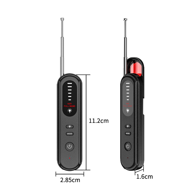 GISENTEC T01 Multi functional detector infrared detection and WiFi signal detection for anti eavesdropping, and anti positioning