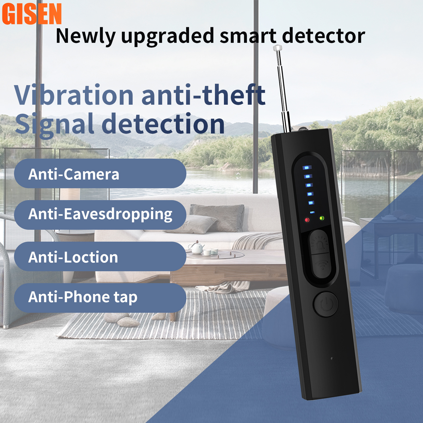 Detection And Positioning Signal Detector Strong Magnetic Anti Smart Equipment X13 GPS Camera Detector