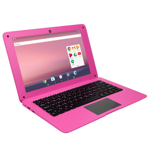 Children Gift Pink 10 Inch Students Educational  Android Notebook Laptops