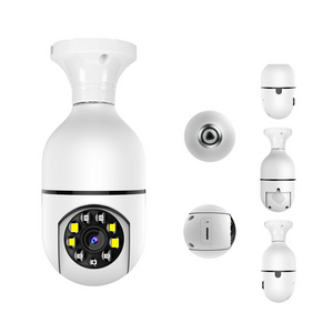 1080P Security Camera System 2.4GHz WiFi 360 Degree Panoramic Wireless Home Surveillance Cameras Indoor Video Camera Light Bulb