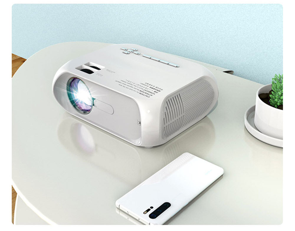 Mini Cheap Smart Digital Portable Projector Mobile Phone 6000 Lumens