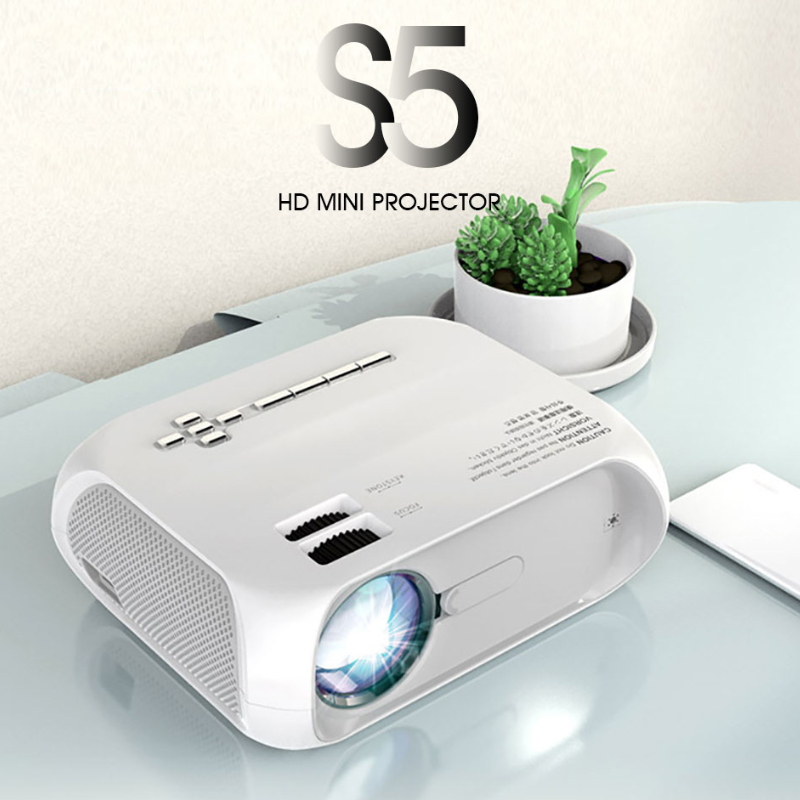 Mini Cheap Smart Digital Portable Projector Mobile Phone 6000 Lumens