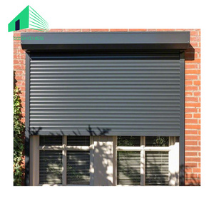 Weather-Resistant Aluminium Shutters for outdoor durability Aluminium Doors with high-security locks