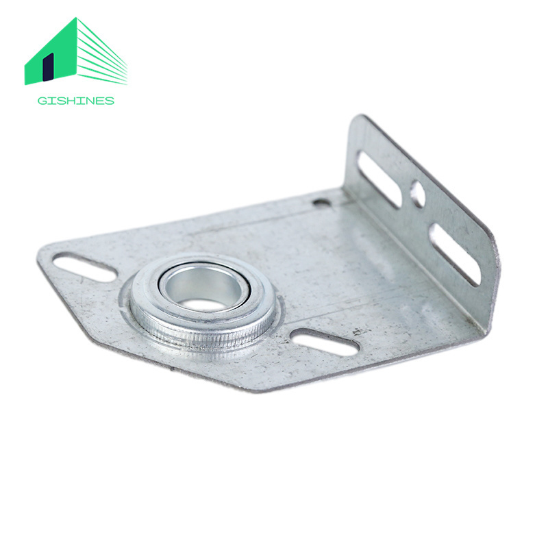 European Style 25mm Galvanized Steel Garage Door Hardware Bearing Bracket A stylish and sturdy choice for garage door hardware