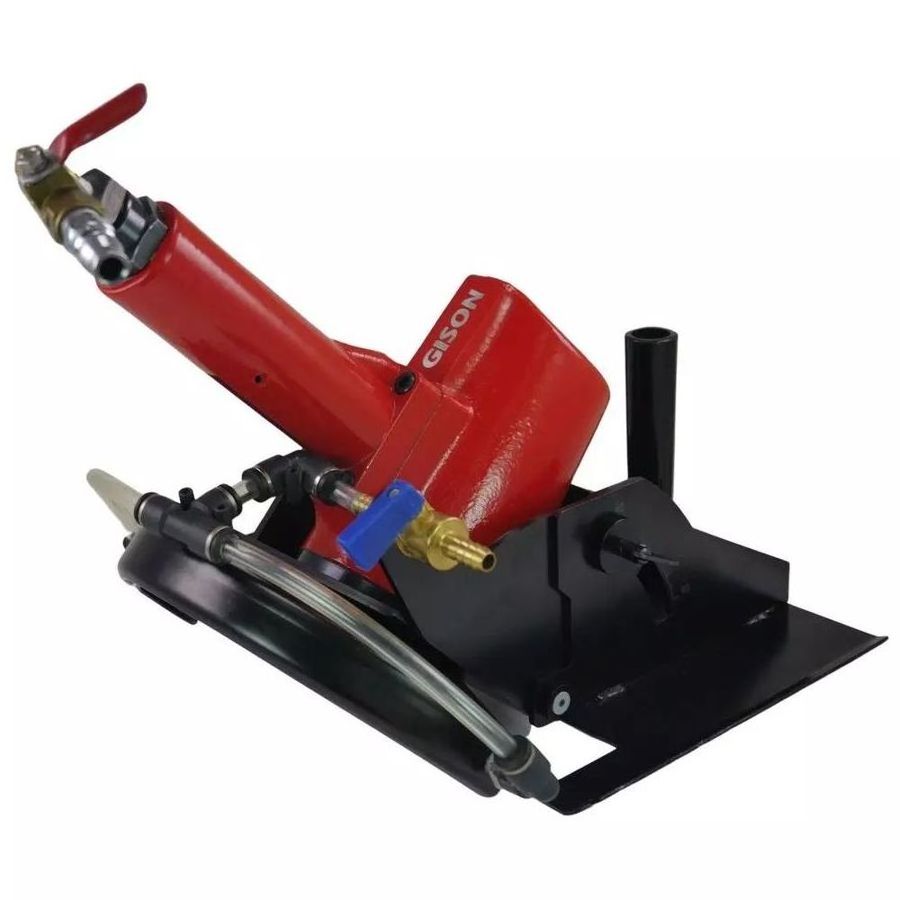 High Performance Wet Water Air Pneumatic Stone Saw Cutter 9000Rpm 9 Inch 225mm Guard With 22.2 mm Saw Blade For Marble