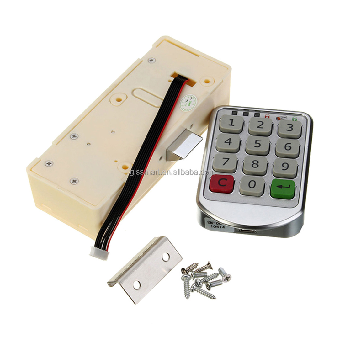 High Quality Password Electric Swimming Pool Safe Lock Sauna Locker Lock Office Zinc Keypad Electronic Cabinet Lock Combination