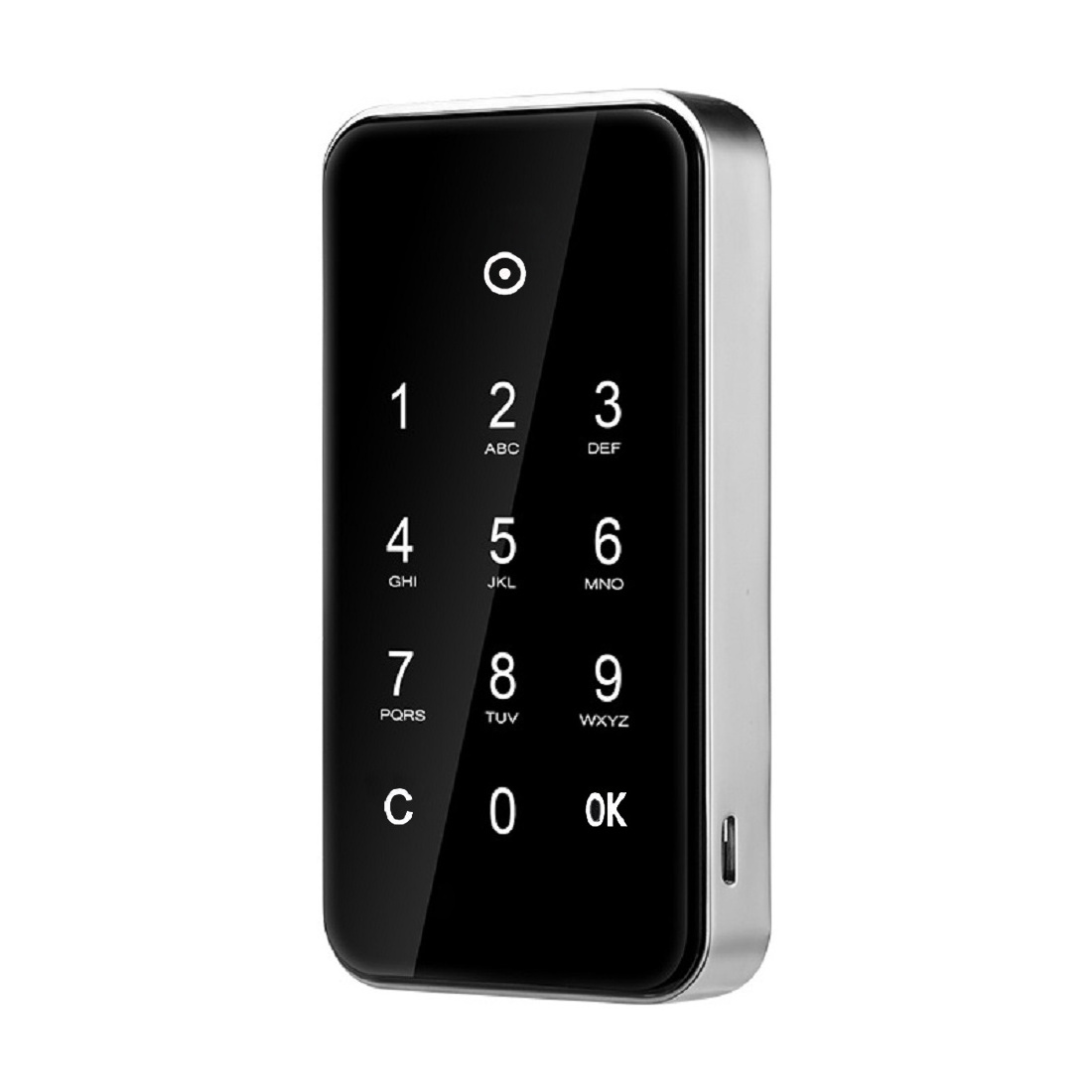 One Time Passcode Locker Lock for School Fitness Gym Digital Wardrobe Lock Touch Screen Electronic File Cabinet Combination Lock