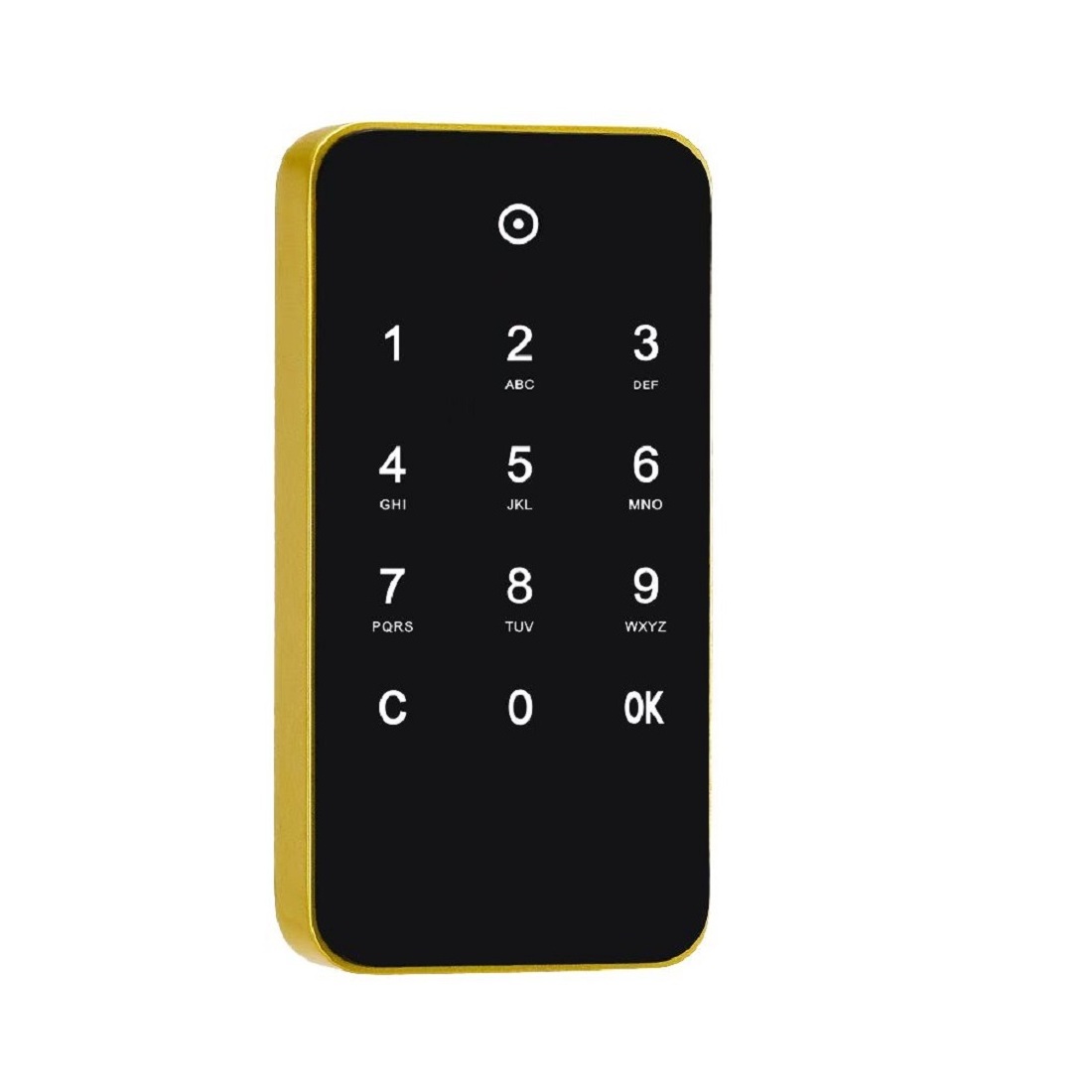 One Time Passcode Locker Lock for School Fitness Gym Digital Wardrobe Lock Touch Screen Electronic File Cabinet Combination Lock