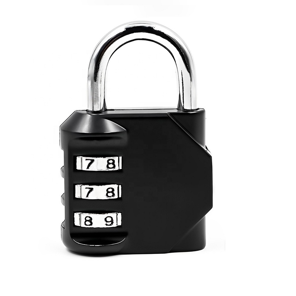 Cheap School Gym Cabinet Gate Fence Toolbox 3 Digit Mechanical Combination Locks Password Padlock Combination Lock for Lockers