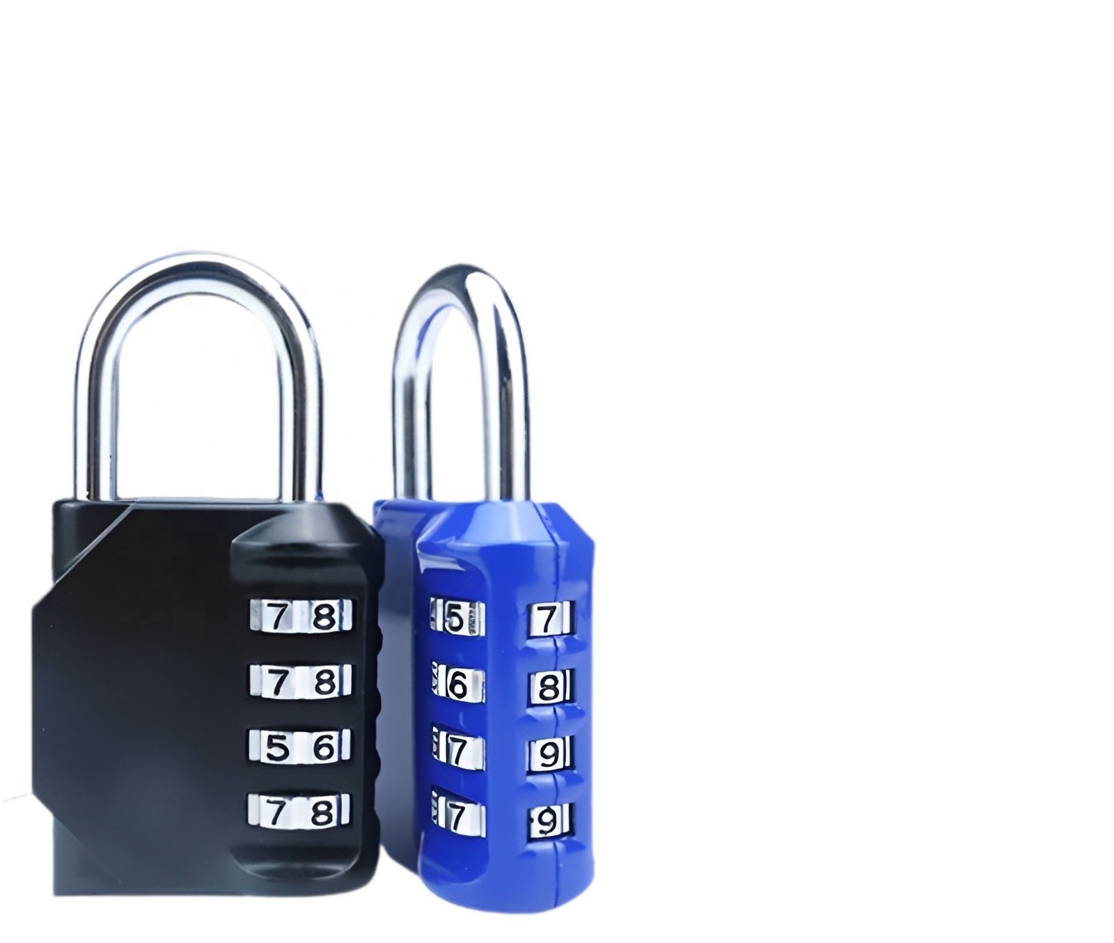 4 Digit Combination Password Pad Lock Manufacturer Promotion Price Zinc Alloy Keyless Luggage 4 Number Code Digital Padlock